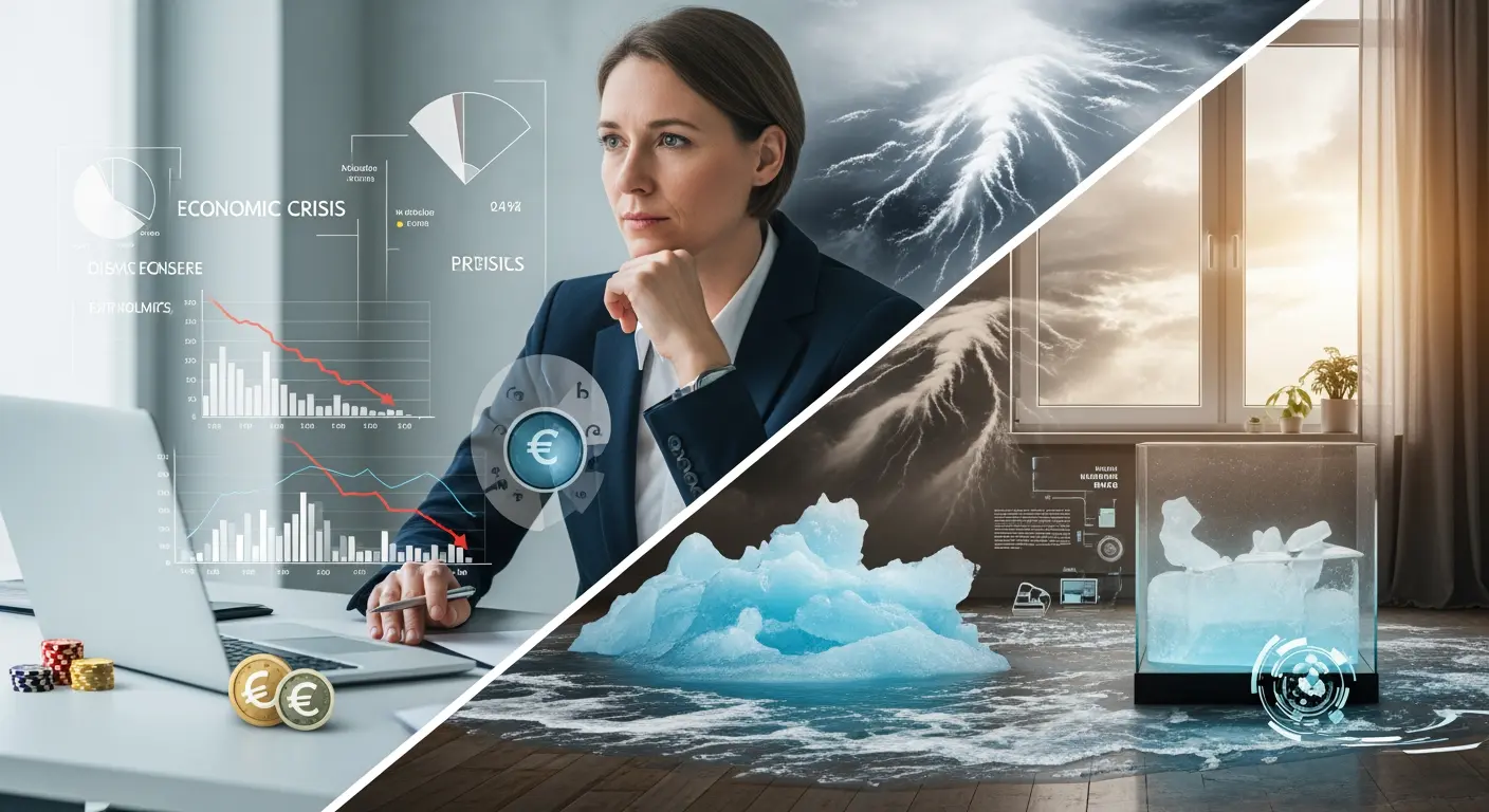 Sind wirtschaftliche Krisen oder Klimawandel die drängendsten gesellschaftlichen Themen?