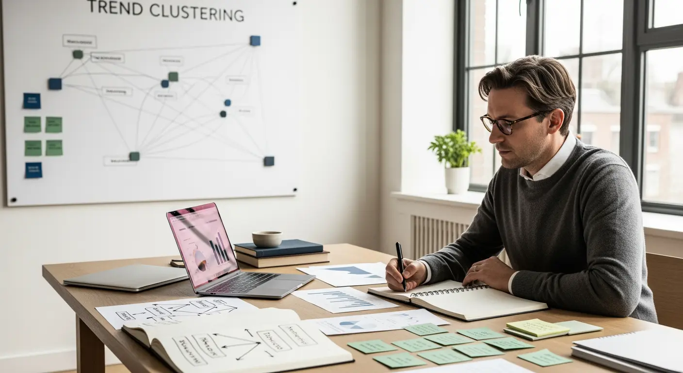 Von Mikrotrends zu Megatrends: Die Clustermethode in der professionellen Trendforschung